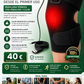 Almohadilla térmica para rodilla.